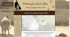 Desktop Screenshot of hickorycreekscollies.com