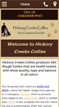 Mobile Screenshot of hickorycreekscollies.com